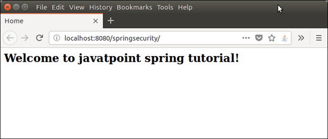 Spring Security XML示例6