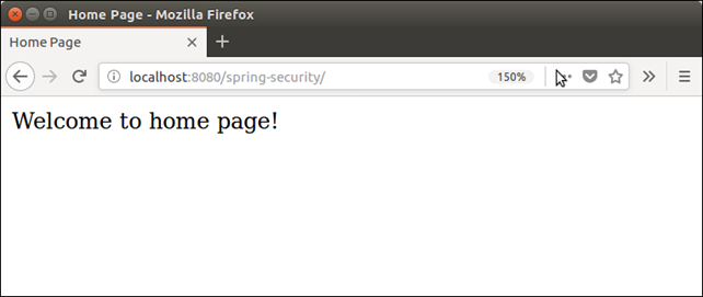 Spring Security Java示例5